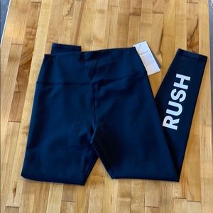 Glyder High Power Leggings branded with Rush